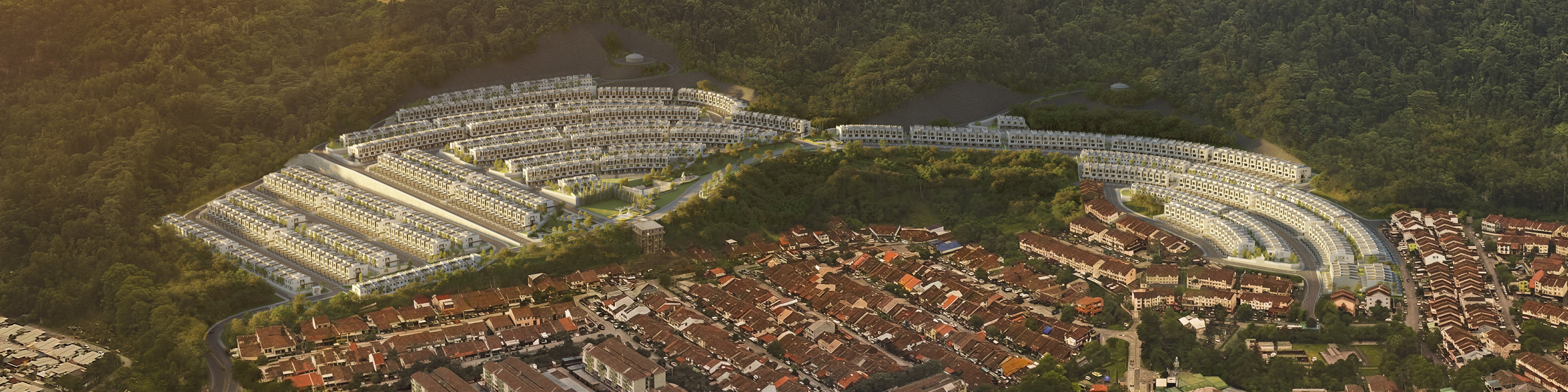 Precinct close-up view